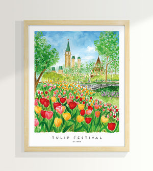 
                  
                    Load image into Gallery viewer, Ottawa Tulip Festival 8x10 inch Art Print
                  
                