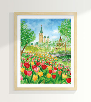 
                  
                    Load image into Gallery viewer, Ottawa Tulip Festival 8x10 inch Art Print
                  
                