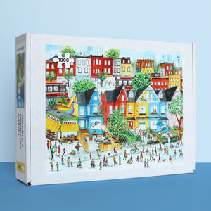 
                  
                    Load image into Gallery viewer, Toronto Kensington Market Puzzle (New &amp;quot;No Frills&amp;quot; Box)
                  
                